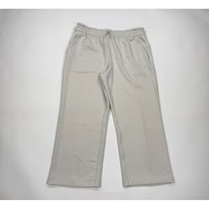 Lululemon Softstreme High-Rise Straight Leg Crop Pant Women 10 EUC Elastic Waist